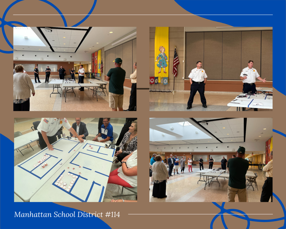 School, Police, Fire, and Emergency Services Staff Collaborate on School Safety Procedures