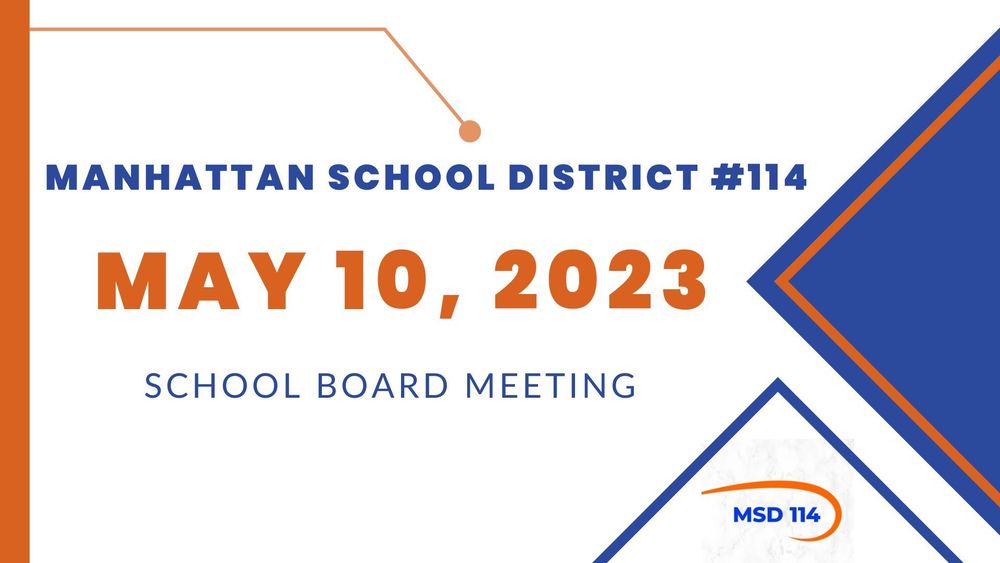May 10, 2023 School Board Meeting